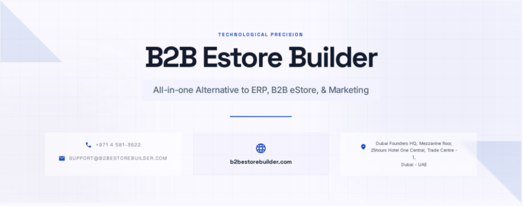 B2B Estore Builder