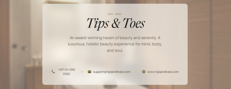 Tips & Toes