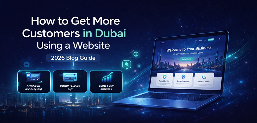 How to Get More Customers in Dubai Using a Website